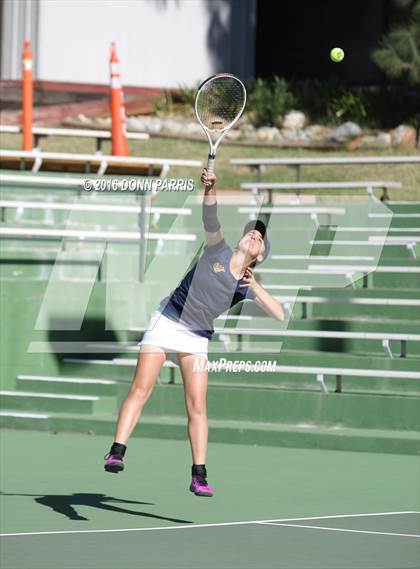 Thumbnail 1 in Campbell Hall vs. Palisades (CIF SoCal Regional Team Tennis Championships) photogallery.