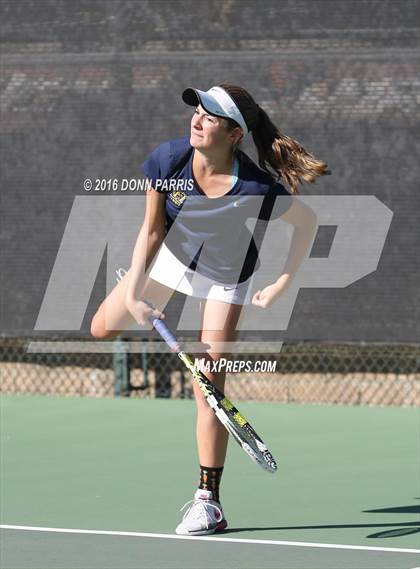 Thumbnail 3 in Campbell Hall vs. Palisades (CIF SoCal Regional Team Tennis Championships) photogallery.