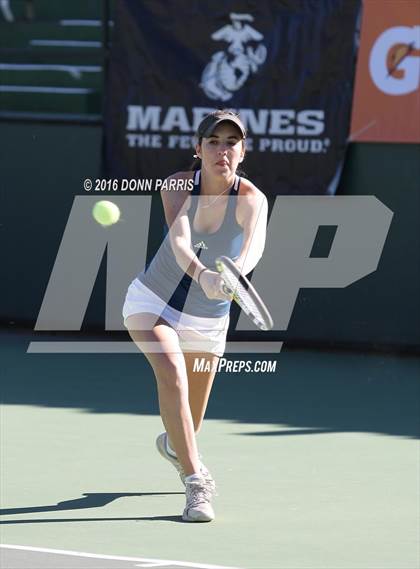 Thumbnail 1 in Campbell Hall vs. Palisades (CIF SoCal Regional Team Tennis Championships) photogallery.