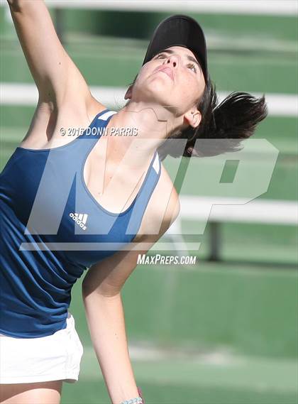 Thumbnail 1 in Campbell Hall vs. Palisades (CIF SoCal Regional Team Tennis Championships) photogallery.