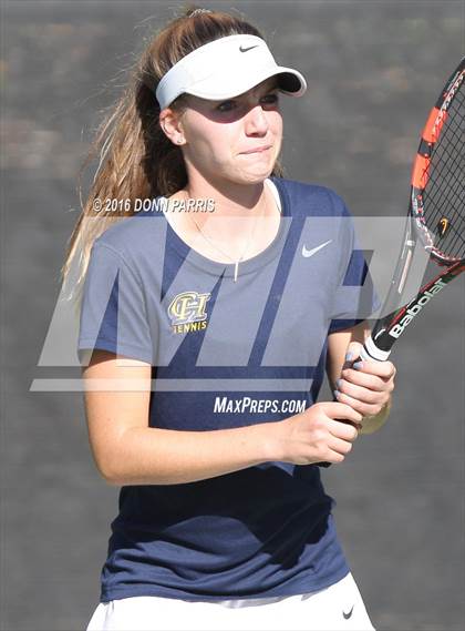 Thumbnail 3 in Campbell Hall vs. Palisades (CIF SoCal Regional Team Tennis Championships) photogallery.