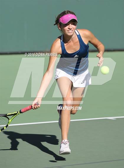 Thumbnail 3 in Campbell Hall vs. Palisades (CIF SoCal Regional Team Tennis Championships) photogallery.