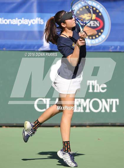 Thumbnail 1 in Campbell Hall vs. Palisades (CIF SoCal Regional Team Tennis Championships) photogallery.
