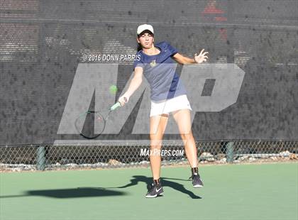 Thumbnail 1 in Campbell Hall vs. Palisades (CIF SoCal Regional Team Tennis Championships) photogallery.