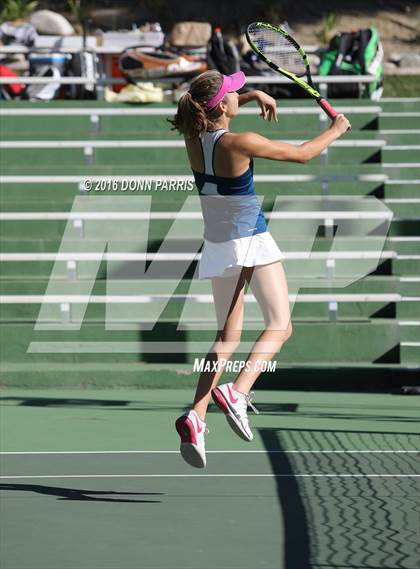 Thumbnail 1 in Campbell Hall vs. Palisades (CIF SoCal Regional Team Tennis Championships) photogallery.