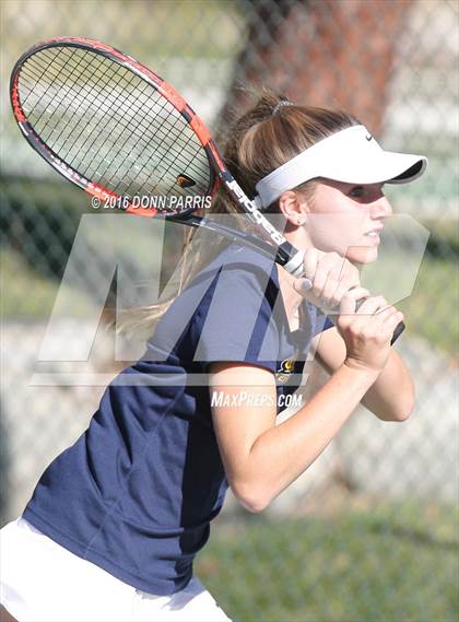 Thumbnail 2 in Campbell Hall vs. Palisades (CIF SoCal Regional Team Tennis Championships) photogallery.