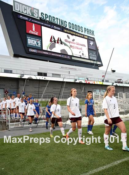 Thumbnail 3 in Cheyenne Mountain vs. Broomfield (CHSAA 4A Final) photogallery.