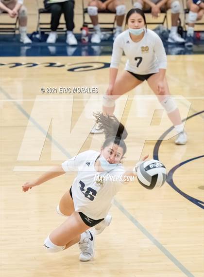 Thumbnail 3 in Mater Dei Catholic vs Mission Vista (CIF SDS D2 1st Round) photogallery.