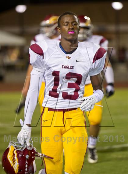 Thumbnail 1 in Clovis West vs. Edison photogallery.