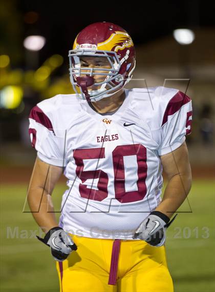 Thumbnail 2 in Clovis West vs. Edison photogallery.