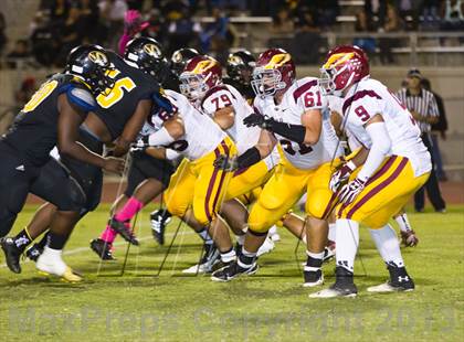 Thumbnail 2 in Clovis West vs. Edison photogallery.