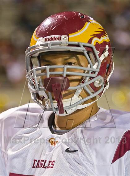 Thumbnail 1 in Clovis West vs. Edison photogallery.