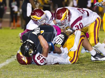 Thumbnail 1 in Clovis West vs. Edison photogallery.