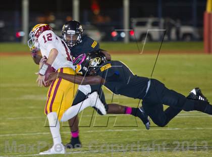 Thumbnail 1 in Clovis West vs. Edison photogallery.