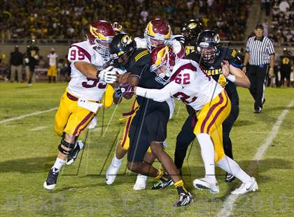 Thumbnail 2 in Clovis West vs. Edison photogallery.