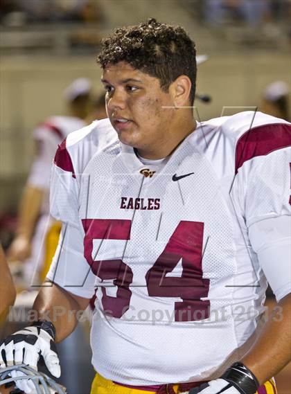 Thumbnail 1 in Clovis West vs. Edison photogallery.