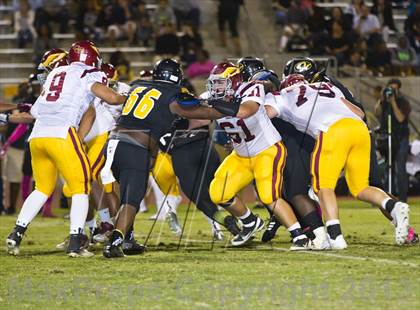Thumbnail 1 in Clovis West vs. Edison photogallery.
