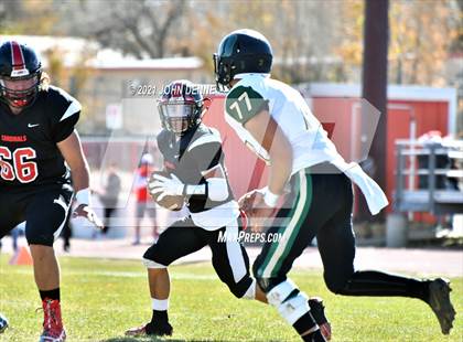 Thumbnail 3 in West Las Vegas @ Robertson (NMAA 3A Quarterfinal Playoff) photogallery.