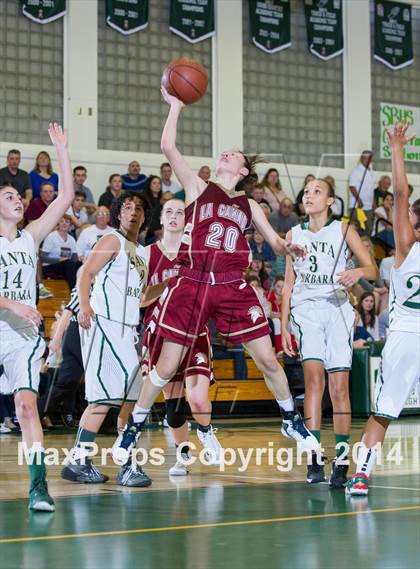 Thumbnail 1 in La Canada vs Santa Barbara (CIF SS D3 Playoff) photogallery.