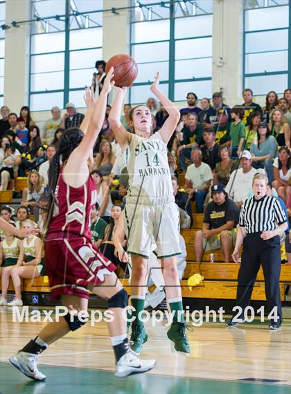 Thumbnail 1 in La Canada vs Santa Barbara (CIF SS D3 Playoff) photogallery.