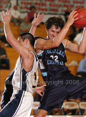 Thumbnail 1 in Forest Lake Christian vs. Sierra Christian (CIF SJS D5 Playoffs) photogallery.