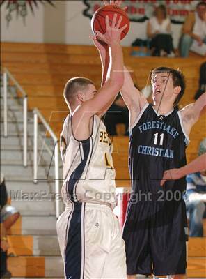 Thumbnail 3 in Forest Lake Christian vs. Sierra Christian (CIF SJS D5 Playoffs) photogallery.