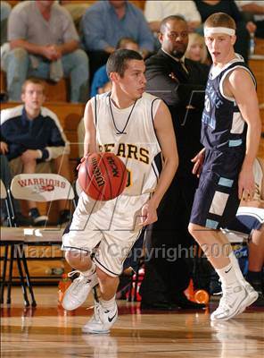 Thumbnail 2 in Forest Lake Christian vs. Sierra Christian (CIF SJS D5 Playoffs) photogallery.