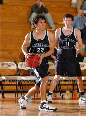 Thumbnail 3 in Forest Lake Christian vs. Sierra Christian (CIF SJS D5 Playoffs) photogallery.