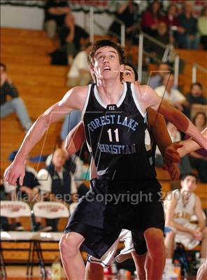 Thumbnail 2 in Forest Lake Christian vs. Sierra Christian (CIF SJS D5 Playoffs) photogallery.