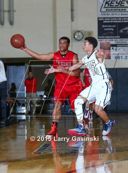 Thumbnail 1 in Tesoro vs. West Ranch (CIF SS Playoffs) photogallery.