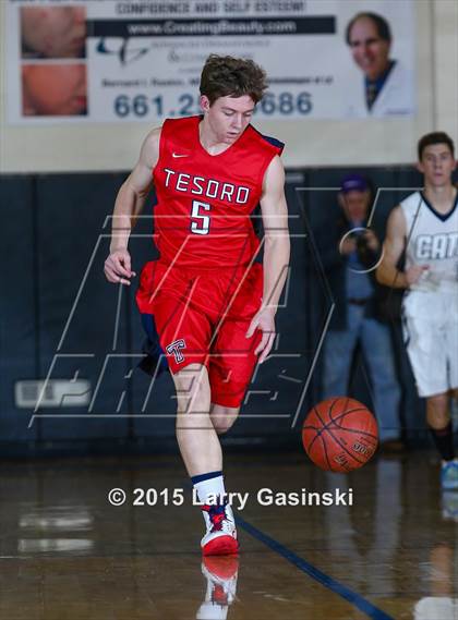 Thumbnail 1 in Tesoro vs. West Ranch (CIF SS Playoffs) photogallery.