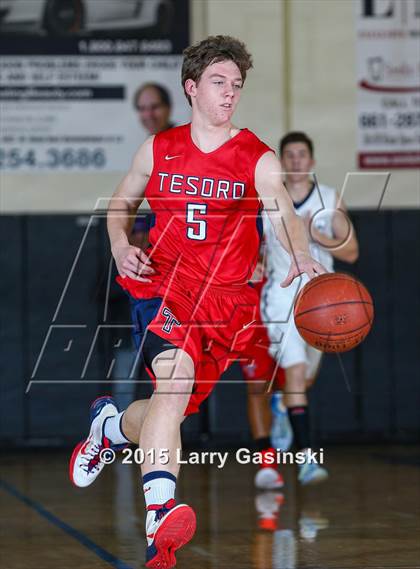 Thumbnail 2 in Tesoro vs. West Ranch (CIF SS Playoffs) photogallery.