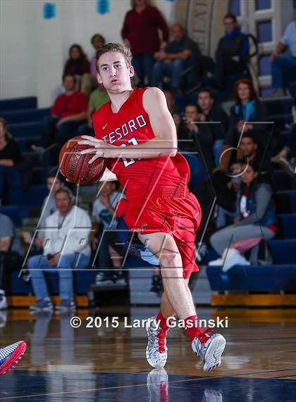 Thumbnail 1 in Tesoro vs. West Ranch (CIF SS Playoffs) photogallery.