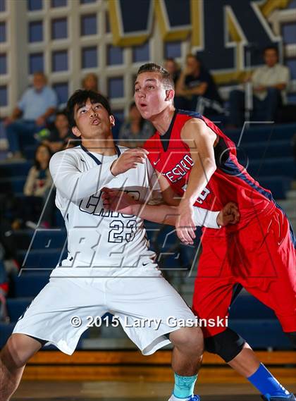 Thumbnail 2 in Tesoro vs. West Ranch (CIF SS Playoffs) photogallery.