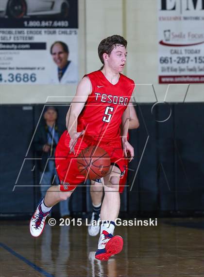 Thumbnail 3 in Tesoro vs. West Ranch (CIF SS Playoffs) photogallery.