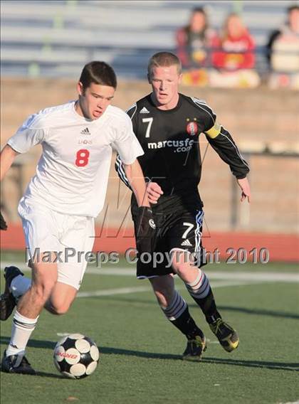 Thumbnail 2 in Lake Highlands vs Marcus ( Meintser Tournament ) photogallery.