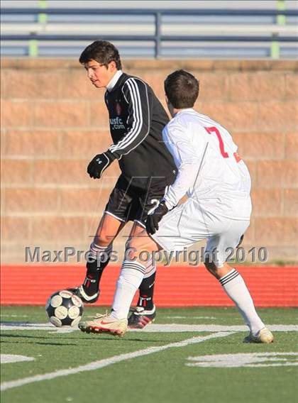 Thumbnail 1 in Lake Highlands vs Marcus ( Meintser Tournament ) photogallery.