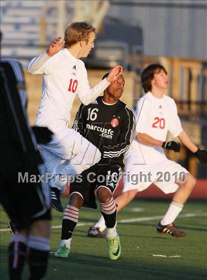 Thumbnail 1 in Lake Highlands vs Marcus ( Meintser Tournament ) photogallery.
