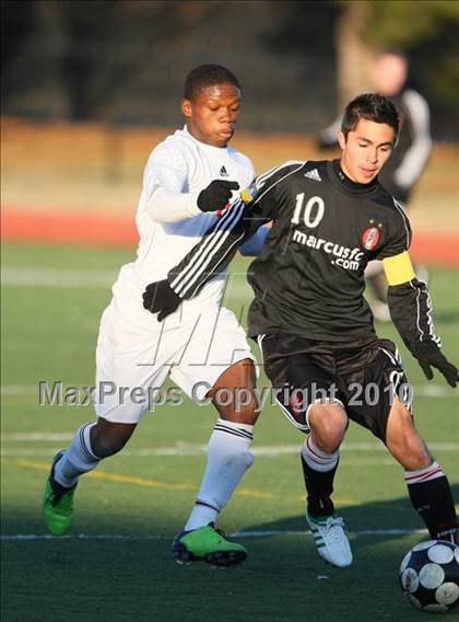 Thumbnail 1 in Lake Highlands vs Marcus ( Meintser Tournament ) photogallery.