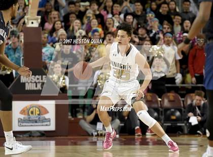 Thumbnail 3 in Sierra Canyon vs. Bishop Montgomery (CIF-SS Open Semi-Final) photogallery.