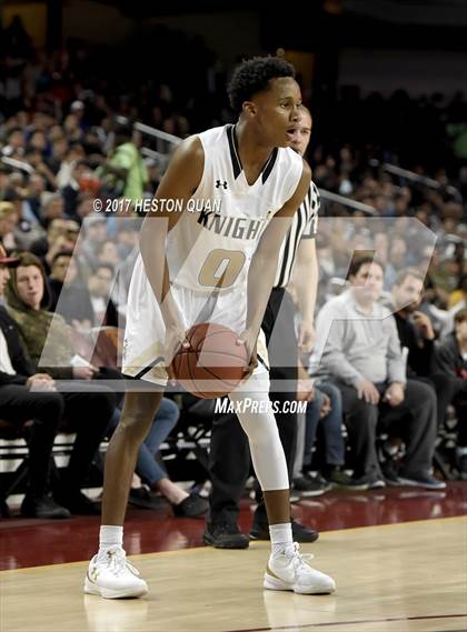 Thumbnail 2 in Sierra Canyon vs. Bishop Montgomery (CIF-SS Open Semi-Final) photogallery.
