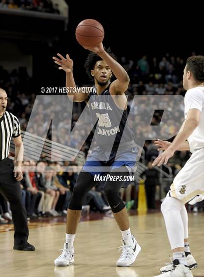 Thumbnail 2 in Sierra Canyon vs. Bishop Montgomery (CIF-SS Open Semi-Final) photogallery.
