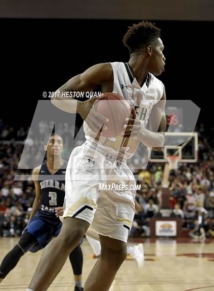 Thumbnail 1 in Sierra Canyon vs. Bishop Montgomery (CIF-SS Open Semi-Final) photogallery.