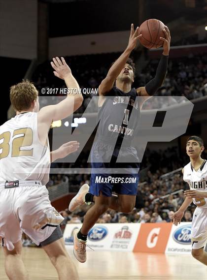 Thumbnail 1 in Sierra Canyon vs. Bishop Montgomery (CIF-SS Open Semi-Final) photogallery.