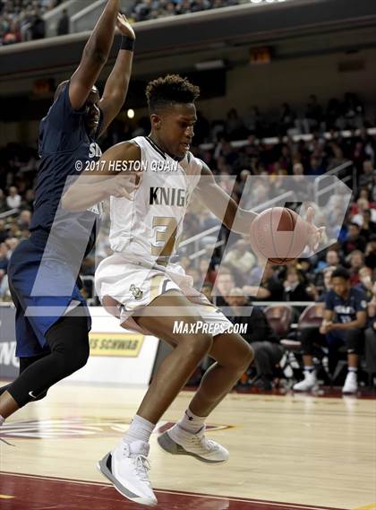 Thumbnail 1 in Sierra Canyon vs. Bishop Montgomery (CIF-SS Open Semi-Final) photogallery.