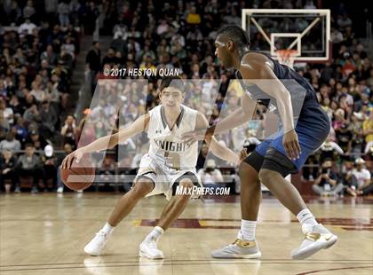 Thumbnail 1 in Sierra Canyon vs. Bishop Montgomery (CIF-SS Open Semi-Final) photogallery.