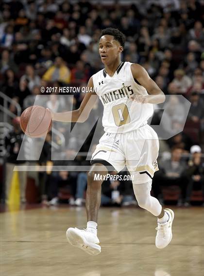 Thumbnail 2 in Sierra Canyon vs. Bishop Montgomery (CIF-SS Open Semi-Final) photogallery.