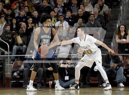 Thumbnail 3 in Sierra Canyon vs. Bishop Montgomery (CIF-SS Open Semi-Final) photogallery.