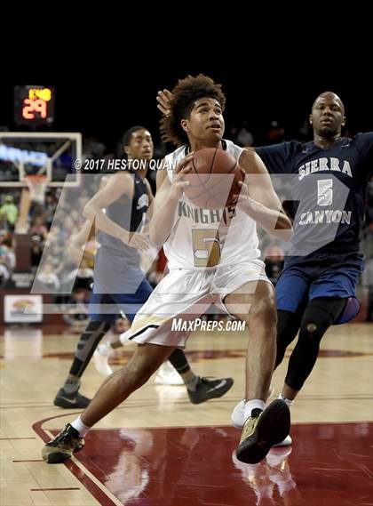 Thumbnail 2 in Sierra Canyon vs. Bishop Montgomery (CIF-SS Open Semi-Final) photogallery.