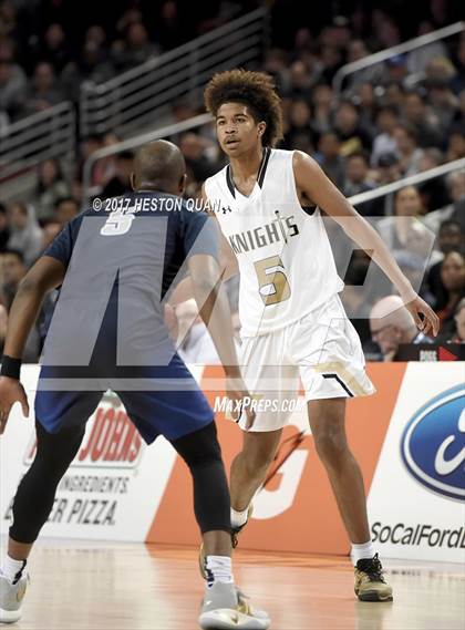 Thumbnail 3 in Sierra Canyon vs. Bishop Montgomery (CIF-SS Open Semi-Final) photogallery.